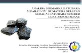 ANALISA BIOMARKA BATUBARA MUARAENIM, SUMATERA …repository.its.ac.id/72030/3/1412100014-presentationpdf.pdf · 2019. 11. 26. · Tumbuhan tingkat tinggi daratan Rasio Pristana/fitana>