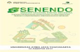 Seminar Nasional Energi Indonesia 2017 (SENENDO 2017 ...repository.usd.ac.id/16896/1/3928_PROCEEDING+SENENDO+2017.pdf · lingkungan karena tidak menimbulkan polusi. Sinar matahari