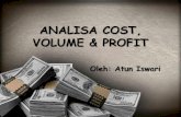 ANALISA BIAYA VOLUME & LABAiswari.staff.gunadarma.ac.id/Downloads/files/63788/04...Titik Impas dapat dinyatakan secara matematis dengan persamaan: Penjualan = Biaya Dari contoh sebelumnya