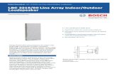 LBC 3210/00 Line Array Indoor/Outdoor Loudspeaker...Driver loudspeaker berkualitas tinggi yang dipakai dalam LBC 3210/00 menyajikan reproduksi suara yang sempurna dan natural, dengan