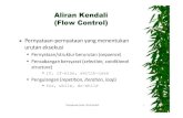 Aliran Kendali (Flow Control) - Universitas Brawijayaafif.lecture.ub.ac.id/files/2012/10/04-PD-Pencabangan.pdf · 2012. 10. 1. · Aliran Kendali (Flow Control) Pernyataan-pernyataan