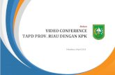Bahan VIDEO CONFERENCE TAPD PROV. RIAU ...gugustugas.riau.go.id/uploads/APRIL,8 2000...Virus Disease 2019 (COVID-19) dibebankan pada APBN, APBD dan Sumber Lain yang sah dan tidak mengikat