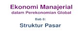 Ekonomi Manajerial - UPJocw.upj.ac.id/files/Slide-MAN307-MAN307-slide-08.pdf · 2020. 1. 23. · Ekonomi Manajerial dalam Perekonomian Global . Pokok Bahasan •Struktur Pasar dan