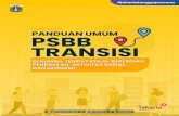 panduan PSBB transisi - PPID DKI Jakarta · 2020. 8. 28. · rumah. Hari Selasa dan Rabu, masuk 10 orang yang berbeda. Jadi karyawan masuk kantor tiga hari sekali. Selain hanya 50%