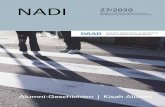 27/2020 · 2020. 11. 27. · Alumni NADI edisi ke-27 ini kepada Anda. Edisi kali ini mengangkat topik alumni: Alumni Jerman mengenang masa-masa di Jerman, Komunitas Jerman-Indonesia