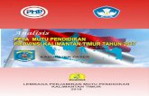 Pemetaan Mutu Pendidikan Page 1 - LPMP Kalimantan Timur › wp-content › ...data mutu hasil di setiap jenjang satuan pendidikan, baik jenjang SD, SMP, SMA maupun SMK di 15 kabupaten