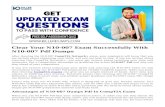 Get N10-007 Pdf Questions If You Aspire to Get Brilliant Success In CompTIA Exam