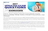 Get Sales-Cloud-Consultant Pdf Questions If You Aspire to Get Brilliant Success In Salesforce Exam