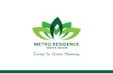 Metro ResidenceStasiun I-RT Pasat S Sii6am Bogor lelan METRO RESIDENCE hadir untuk memenuhi kualitas hidup terbaik dan Kebutuhan perumahan yang Nyaman dan Investasi masa Depan bagi