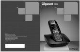 Gigaset C590 · 2013. 2. 6. · ¤ Ardından telefon fişini 2 bağlayın ve kabloları kablo-kanallarına yerleştirin. Lütfen unutmayın: u Adaptör daima fişe tak ıl olmal ıd