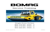 Bomag BW 219 DH Single Drum Roller Service Repair Manual