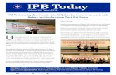 IPB Today Edisi 241biofarmaka.ipb.ac.id/biofarmaka/2019/IPB Today Edisi 241...produk akhir. Oleh karena itu perlu adanya roadmap diversifikasi pangan pokok, mulai dari hulu hingga