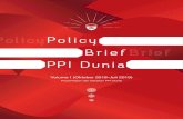 Policy Brief PPI Dunia · 2019. 7. 27. · PPI Dunia ini tidak sekadar menjadi arsip, melainkan menjadi pemantik kajian-kajian lebih lanjut dan lebih mendalam, serta modal awal untuk