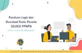 Download KartuPeserta SELEKSI PPNPN · Kartu Peserta PPNPN Sumatera Selatan • Sebelum mendownload. pastikan Foto Anda sudah ada di proff CBT. dengan melihat pada menu Profil di