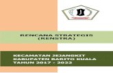 RENCANA STRATEGIS (RENSTRA) · Organisasi dan Tata Kerja Sekretariat Daerah dan Sekretariat Dewan Perwakilan Rakyat Daerah Kabupaten Barito Kuala; 27. Peraturan Daerah Kabupaten Barito