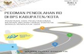 Statistics Indonesia · pedoman pengolahan rd di bps kabupaten/kota pemetaan dan pemutakhiran muatan wilayah kerja statistik sensus penduduk 2020 no. publikasi : 03140.1904