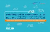 Transformasi Haleyora Power 2 › img › annualreport › dd › ANNUAL… · Haleyora Power 2.0 Transformasi Era Revolusi Industri 4.0 dalam Menyongsong Haleyora Power Transformation