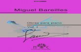 Obras para piano Vol. 1 - Free-scores.com · apasionado 15 38. 18 21 24 27 ... Tango para zurdos Miguel Bareilles Piano 4 Pno. 7 Pno. 10 Pno. 13 Pno. 53. 16 Pno. 19 Pno. 22 Pno. 25