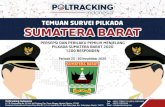 PENDAHULUAN - Poltracking · 2020. 12. 5. · TPS Responden PROVINSI SUMATERA BARAT 1 n Desa/Kelurahan Populasi pemilih Provinsi Sumatera Barat dikelompokkan menurut Kabupaten/Kota