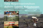 Tata Kepemerintahan dalam Sektor Kehutanan · deforestasi dan kerusakan terhadap sumberdaya hutan di Indonesia. Di samping memicu berbagai ... Jambi, Sumatra Selatan, Papua dan Papua