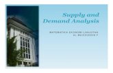 Supply and demand Analysis - mizu.lecture.ub.ac.idContoh Soal Barang Subtitusi dan Komplementer 6/28/2016 30. 6/28/2016 31. 6/28/2016 32. 6/28/2016 33. 6/28/2016 34. Latihan Soal 6/28/2016