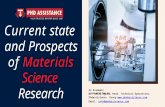 Current state and Prospects of Materials Science Research - Phdassistance