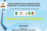 Joko Susilo · 2020. 12. 19. · 1. Sumut : Mandailing Natal, Dairi, Karo, Serdang Bedagai 2. Jambi : Merangin, Batang Hari, Muaro Jambi, Tanjung Jabung Timur, Kota Jambi 3. Lampung