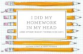 EBOOK I Did My Homework in My Head: (And Other Wacky Things Kids Say)