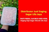 Distributor Jual Daging Segar Lifa Jaya