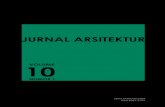 JURNAL ARSITEKTUR · 2020. 5. 6. · JURNAL ARSITEKTUR, Vol. 10, No. 1, Januari 2020, 19-28 20 dengan kenyamanan thermal, terutama pada bangunan pendidikan sehingga kinerja siswa
