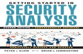 BEST BOOK Getting Started in Security Analysis