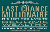 BEST BOOK The Last Chance Millionaire: It's Not Too Late to Become Wealthy