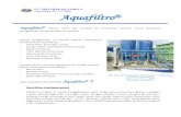 PT. TIRTAKREASI AMRITA Newsletter 20 / X / 2015 Aquafiltro · 2019. 5. 28. · Kadar silika yang tinggi didalam air umpan boiler akan menyebabkan terbentuknya kerak didalam dinding