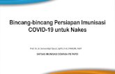 Bincang-bincang Persiapan Imunisasi COVID-19 untuk Nakes Samsuridjal - WS...No Merk Jumlah Dosis ETA Indonesia Binding / Firm Order Opsi / Potensi 1 Sinovac 3.000.000 - Des 2020 122