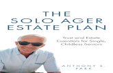 BEST BOOK The Solo Ager Estate Plan: Trust and Estate Essentials for Single, Childless Seniors