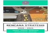 RENCANA STRATEGIS...Penyusun dan semua pihak yang telah berkontribusi dalam menyusun Renstra Fakultas Teknologi Pertanian Universitas Udayana 2020-2024. Harapannya rencana strategis