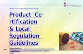 Product Certification & Local Regulation Guidelines |Foodresearchlab