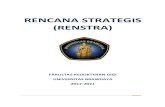 RENCANA STRATEGIS (RENSTRA) - Universitas Brawijaya · 2021. 2. 10. · PIMNAS. Hal ini merupakan salah satu bentuk penghargaan kepada mahasiswa atas prestasi yang di peroleh dan