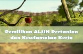 Pemilihan ALSIN Pertanian dan K3 - yusron sugiartoyusronsugiarto.lecture.ub.ac.id/files/2014/04/7... · 2014. 4. 23. · Performansi Mesin •Implemen pengolahan tanah tidak hanya