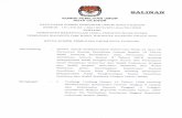 KPU KOTA CILEGON · 2020. 12. 18. · Menetapkan Rekapitulasi Hasil Penghitungan Suara Pemilihan Walikota dan Wakil Walikota Cilegon Tahun 2020, sebagai berikut : a. Pasangan Calon