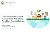 Optimalisasi Islamic Social Finance Dalam Mendukung Pemulihan … · 2020. 10. 5. · 1 2 3 Variasi & inovasi yang berkembang pada instrumen islamic social finance Gambaran mengenai