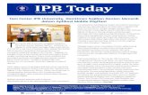 IPB Today Edisi 288biofarmaka.ipb.ac.id/biofarmaka/2019/IPB Today Edisi 288 Tahun 2019.pdfHadir dalam acara ini sekaligus didaulat untuk membuka acara adalah Direktur Sistem Informasi