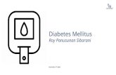 Diabetes Mellitus - PERSI...Pemeriksaan Gula Darah 1-2 jam setelah makan PB PERKENI. Konsensus Pengelolaan dan Pencegahan Diabetes Mellitus Tipe 2 di Indonesia, 2015 For educational