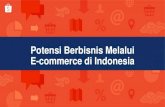 Potensi Berbisnis Melalui E-commerce di Indonesia · 2020. 10. 6. · Helm Pribadi Hand Sanitizer Peralatan Makan Pribadi Vitamin C Obat Herbal Termometer Multivitamin/Suplemen Makanan