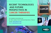 Recent technologies and future perspectives in cancer therapies – Pubrica