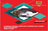 Pemerintah Kota Semarang 2020 · 2020. 8. 31. · Laporan Kinerja Instansi Pemerintah (LKjIP) Pemerintah Kota Semarang Tahun 2019 BAB I P E N D A H U L U A N 1 BAB I PENDAHULUAN A.