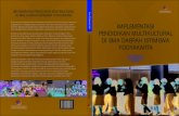 COVER DEPAN - archive.org · buku tentang “Implementasi Pendidikan Multikultural di SMA Daerah Istimewa Yogyakarta”, tulisan Noor Sulistyobudi, dkk, peneliti Balai Pelestarian