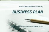 TUGAS KELOMPOK USAHA (6) BUSINESS PLAN · 2021. 5. 25. · APA ITU BUSINESS PLAN?(2) Rencana bisnis adalah dokumen yang harus dipersiapkan sebelum melaksanakan kegiatan bisnis. Artinya,