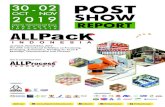 30 02- · 2020. 7. 24. · Jakarta International Expo KEMAYORAN INDONESIA 30 02-NOV 2019 OCT ALLPACK INDONESIA 2019 The 20th International Exhibition on Processing, Packaging, Automation,