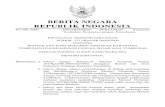 BERITA NEGARA REPUBLIK INDONESIA - Peraturan.go.id · Tahun 2002 Nomor 35, Tambahan Lembaran Negara Republik Indonesia Nomor 4196); 4. Peraturan Pemerintah Nomor 28 Tahun 2004 tentang